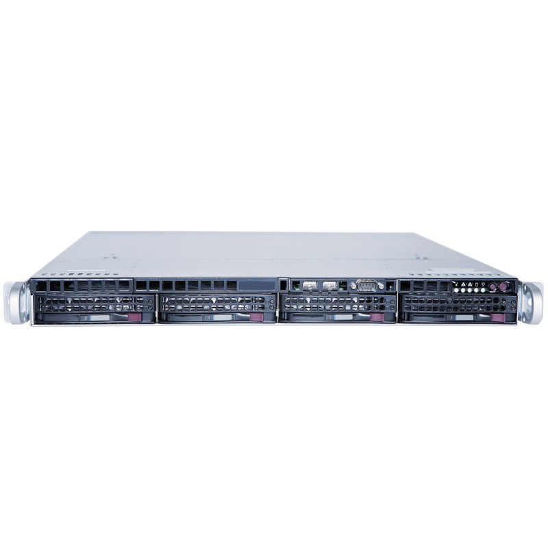 Hanwha Techwin IP-Cam Zbh. WAVE & SSM Recording Server 1U-4BAY-SERVER-32TB-RAW - 228165 - 1