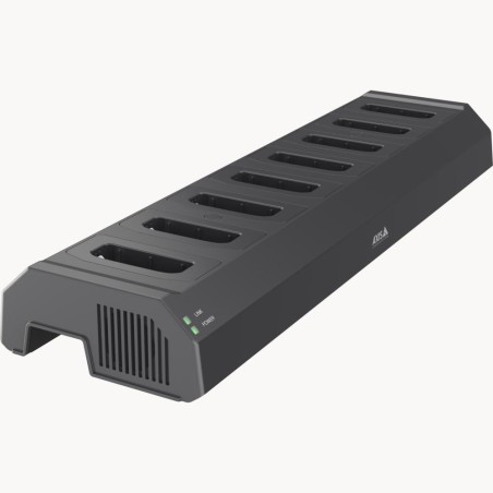 AXIS Accessories Bodycamera W703 Docking Station 8 x Bay - 223894 - 1
