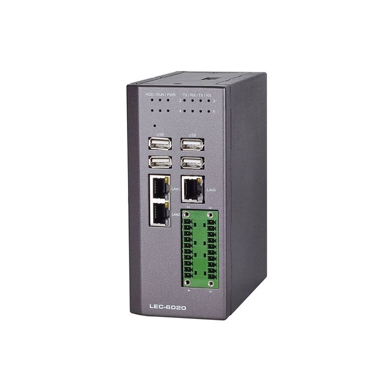 ALLNET DIN-RAIL / top hat rail PC LEC-6020A - Atom N2600 - 154728 - 1