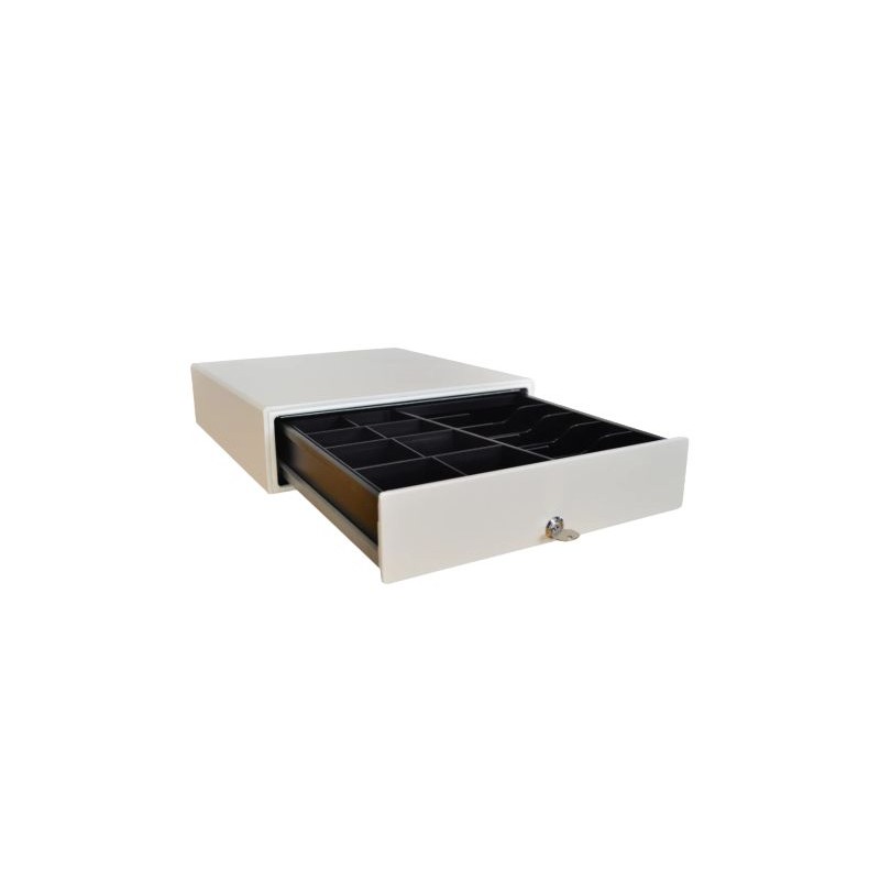 Cash drawer APG ECD330, white, compact - 196630 - 1