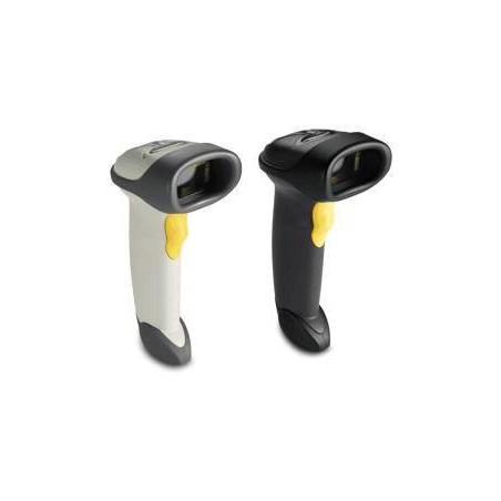 Zebra LS2208, Barcodescanner 1D, SR, Multi-IF, Kit (USB), hellgrau - 196494 - 1