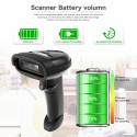 ALLNET barcode scanner ALL-SC1228B, 2D wireless, incl. wireless 2.4G dongle - 207256 - 2