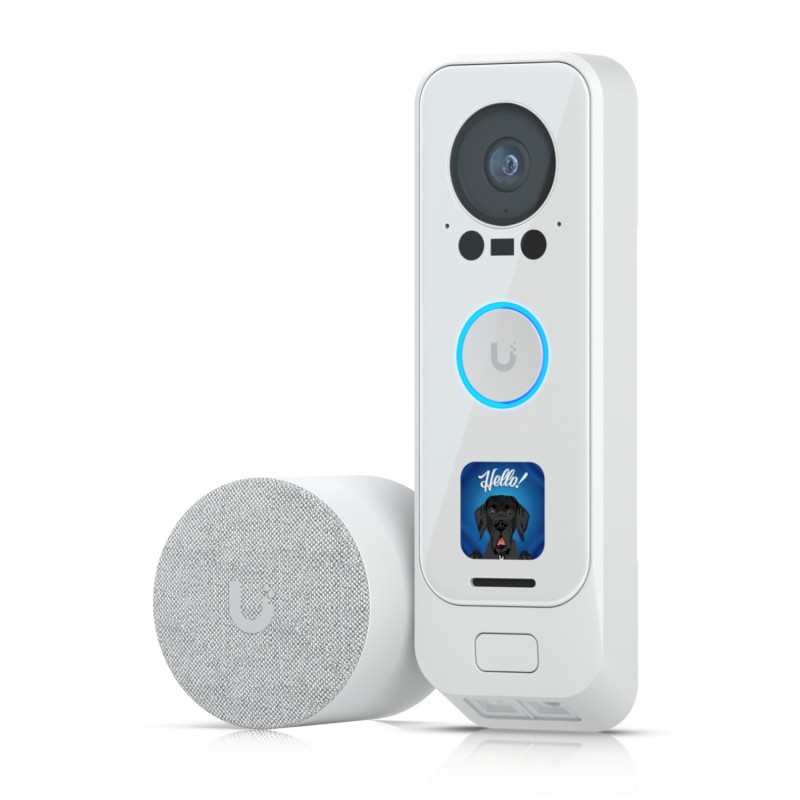 Ubiquiti Unifi Protect G4 Doorbell Professional PoE Kit / Türklingel / Wifi / 8MP Kamera / 2-Way Audio / UVC-G4 Doorbell Pro 