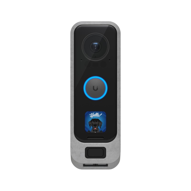 Ubiquiti Unifi G4 Doorbell Pro Cover/for the G4 Doorbell Pro/ UACC-G4-DB-Pro-Cover-Concrete - 228615 - 1