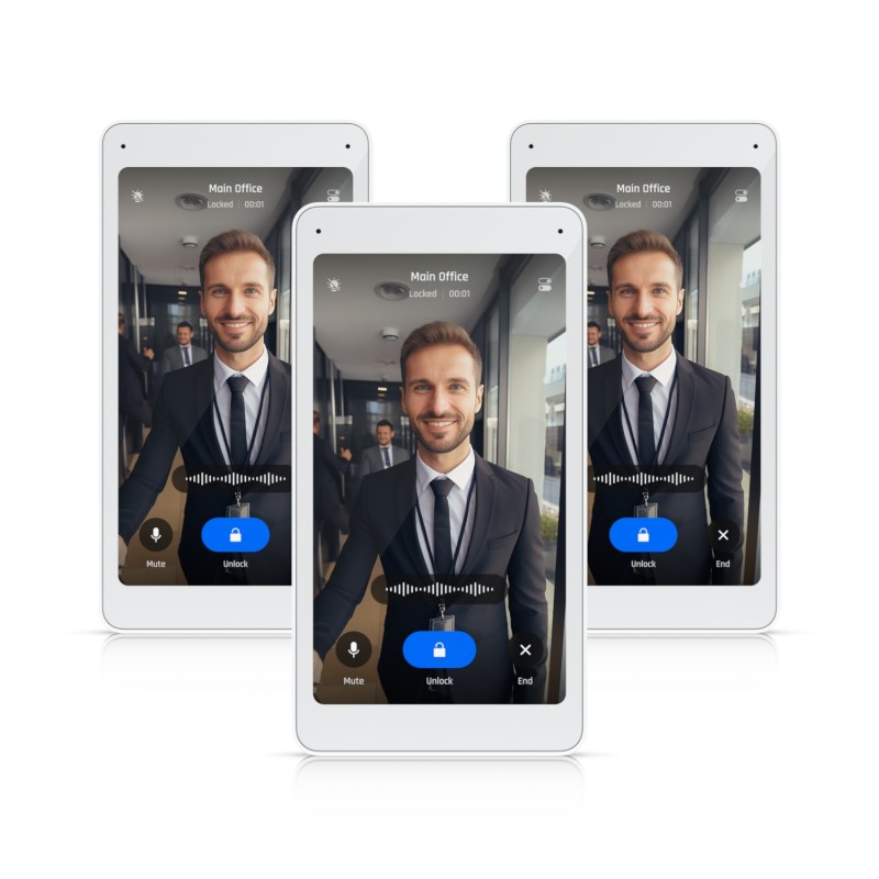 Ubiquiti UniFi Access Intercom Viewer &bull Intercom &bull Indoor &bull 5" Touch Display &bull Pack of 3 &bull UA-Int