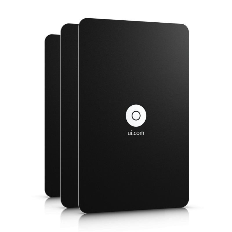 Ubiquiti UniFi Access Card &bull Pack of 10 &bull black &bull UA-Card-B-10 - 243225 - 2