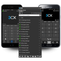 3CX Annual PBX Enterprise - 512SC - 139117 - 1