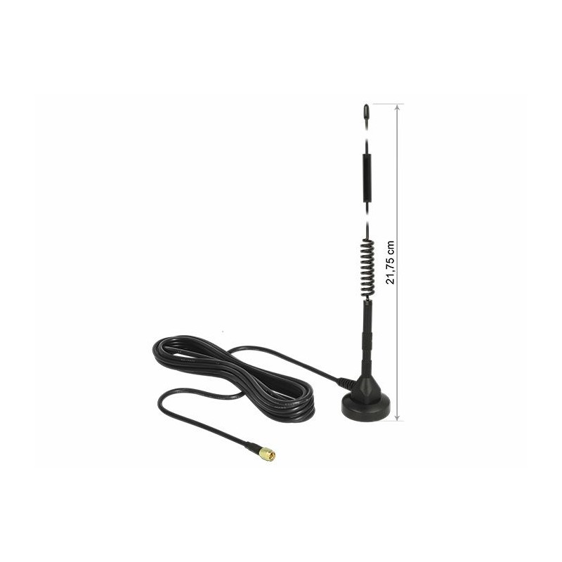ALLNET GSM antenna 5dbi magnetic omnidirectional antenna for GSM/3G/LTE 3m - 136774 - 1