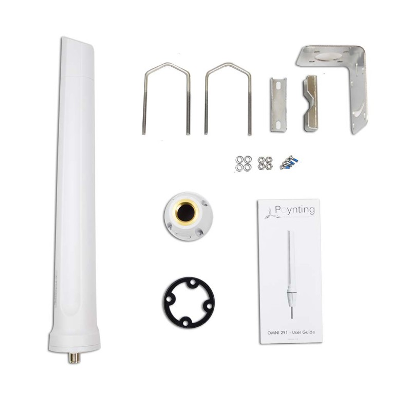 Poynting Antennen LTE/GSM Marine A-OMNI-0291-V2 N-Type (F) Marine 7dbi Rundstrahl OMNI-291 N-Type-F LTE-Kompatibel - 148129 - 4