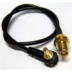ALLNET Antennen-Pigtail SMA (F) auf CRC9, 15cm~35cm - 158572 - 1