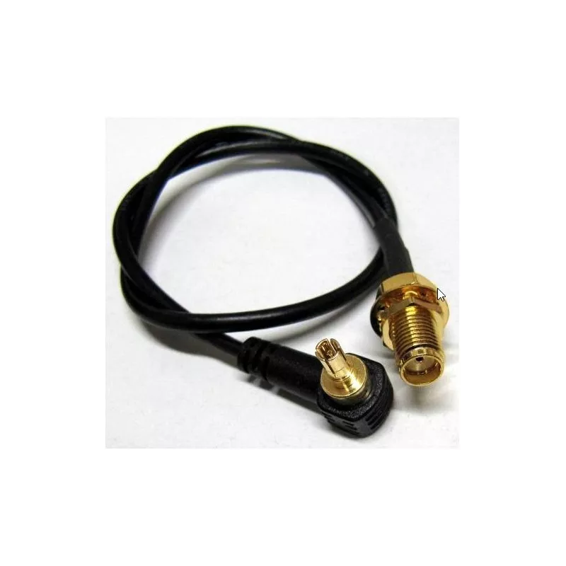 ALLNET Antennen-Pigtail SMA (F) auf CRC9, 15cm~35cm - 158572 - 1