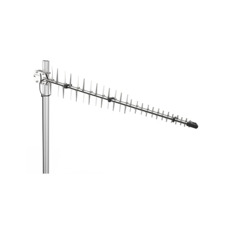 Poynting Antennas LTE/GSM Mast A-LPDA-0092 silver SMA (M) LoRa Helium 11dbi Yagi/Mast SMA-Male 7m cable - 1