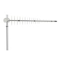 Poynting Antennas LTE/GSM Mast A-LPDA-0092 silver SMA (M) LoRa Helium 11dbi Yagi/Mast SMA-Male 7m cable - 1