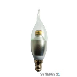 Synergy 21 LED Retrofit E14 Candle 6W 360° WW curved - 98508 - 1