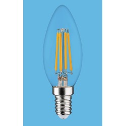 Synergy 21 LED Retrofit E14 candle clear 4.5W ww dimmable - 167035 - 1