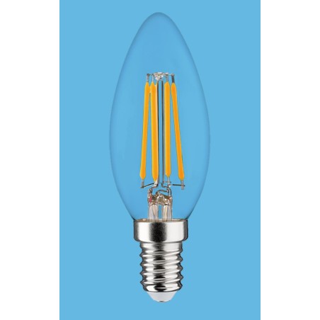 Synergy 21 LED Retrofit E14 candle clear 4.5W ww dimmable - 167035 - 1
