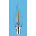 Synergy 21 LED Retrofit E14 candle milky curved 4.5W ww - 167042 - 1