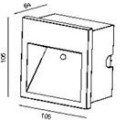Synergy 21 LED wall light 03 IP65 - 150034 - 2