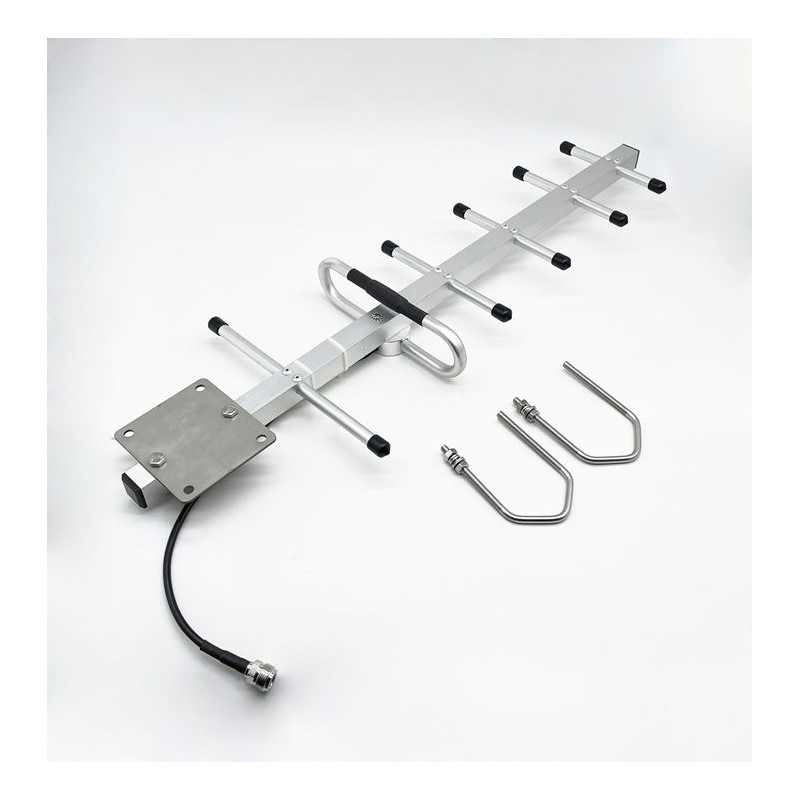ALLNET Antenne 868MHz 10dbi Antenne (N-Female) YAGI ANT-868-10dbi-Yagi LoRA HELIUM IoT - 208181 - 1