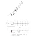 ALLNET Antenne 868MHz 10dbi Antenne (N-Female) YAGI ANT-868-10dbi-Yagi LoRA HELIUM IoT - 208181 - 4