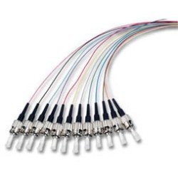 LWL-Pigtail-ST 50/125u,2mtr. OM2 12-Pack - 62254 - 1