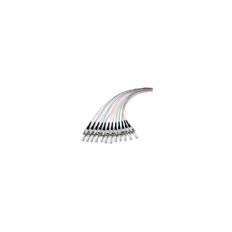 LWL-Pigtail-ST 50/125u,2mtr. OM2 12-Pack - 62254 - 1