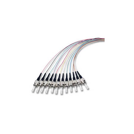 LWL-Pigtail-ST 50/125u,2mtr. OM2 12-Pack - 62254 - 1