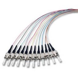 LWL-Pigtail-ST 50/125u,2mtr. OM3 12-Pack - 62326 - 1