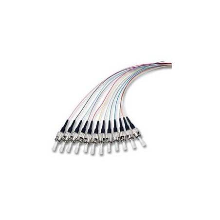 LWL-Pigtail-ST 50/125u,2mtr. OM3 12-Pack - 62326 - 1