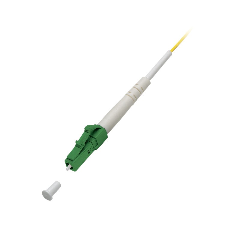 LWL-Pigtail-LC9/125u, 2mtr. OS2, gelb, - 127374 - 1