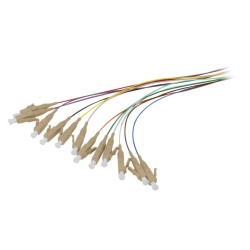LWL-Pigtail-LC 50/125u, 2mtr. OM2, 12-Pack, farbig, Synergy 21, - 140642 - 1