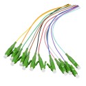 LWL-Pigtail-LC(APC) 9/125u, 2mtr. OS2, 12-Pack, farbig - 167722 - 1