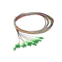 LWL-Pigtail-LC(APC) 9/125u, 1,5mtr. OS2, 12-Pack, farbig, G657.A2, Synergy 21, - 207603 - 1