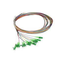 LWL-Pigtail-LC(APC) 9/125u, 1,5mtr. OS2, 12-Pack, farbig, G657.A2, Synergy 21, - 207603 - 1