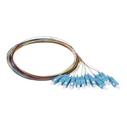 LWL-Pigtail-SC 9/125u, 2mtr. OS2, 12-Pack, farbig, G657.A2, Synergy 21, - 217489 - 1