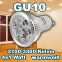 Synergy 21 LED Retrofit GU10 4x1W ww - 90801 - 1