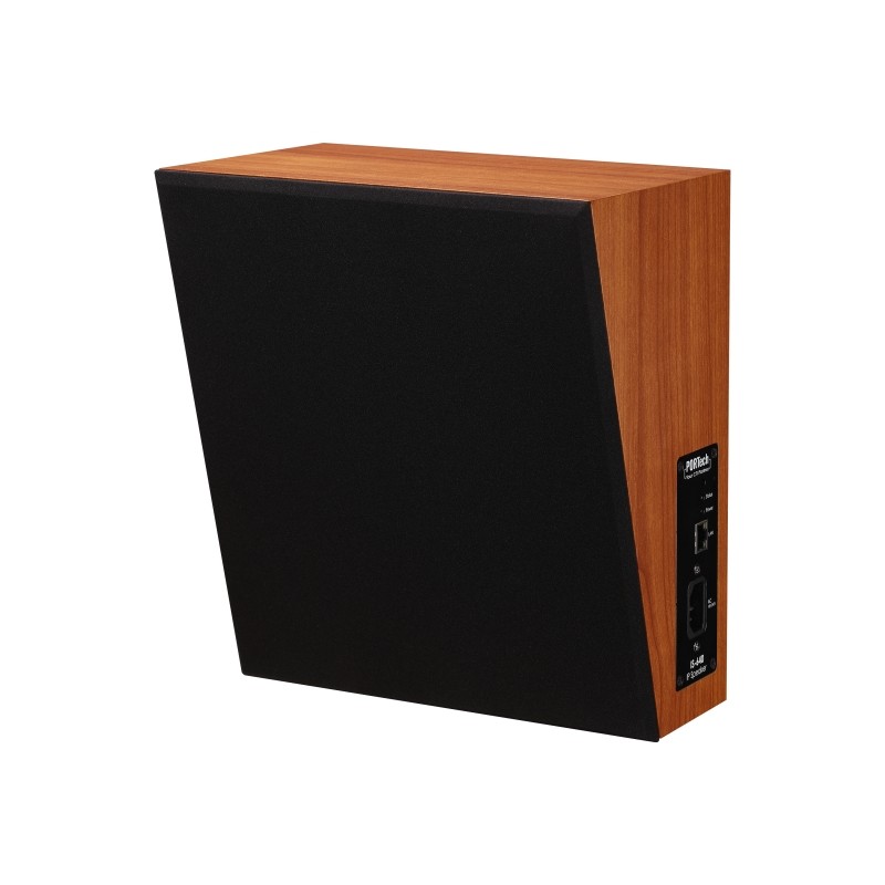Portech VoIP SIP IP Speaker IS-640 Wallmount Wood - 122066 - 1