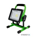 Synergy 21 LED AKKU Baustrahler 20W grün/kaltweiß - 101509 - 1