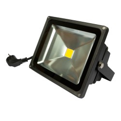 Synergy 21 LED Spot Outdoor Construction Spotlight 30W black housing - warm white V2 - 111071 - 1