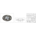 Synergy 21 LED Retrofit GU10 / GX5, 3 ceiling installation kit D01-silver - 124600 - 2