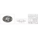 Synergy 21 LED Retrofit GU10 / GX5, 3 Deckeneinbausatz D01-silber - 124600 - 2