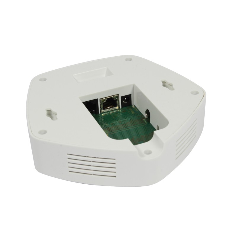 ALLNET CO2 Raumluftampel mit RGBW-LED´s / 1x MSR Sensorport / LAN (PoE) & WIFI (Netzteil) - 192872 - 2