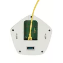 ALLNET CO2 Raumluftampel mit RGBW-LED´s / 1x MSR Sensorport / LAN (PoE) & WIFI (Netzteil) - 192872 - 6