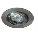 Synergy 21 LED Retrofit GU10 / GX5, 3 Deckeneinbausatz D07-silber - 124635 - 1