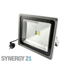 Synergy 21 LED Spot Outdoor Construction Spotlight 30W black housing - blue V2 - 121877 - 1