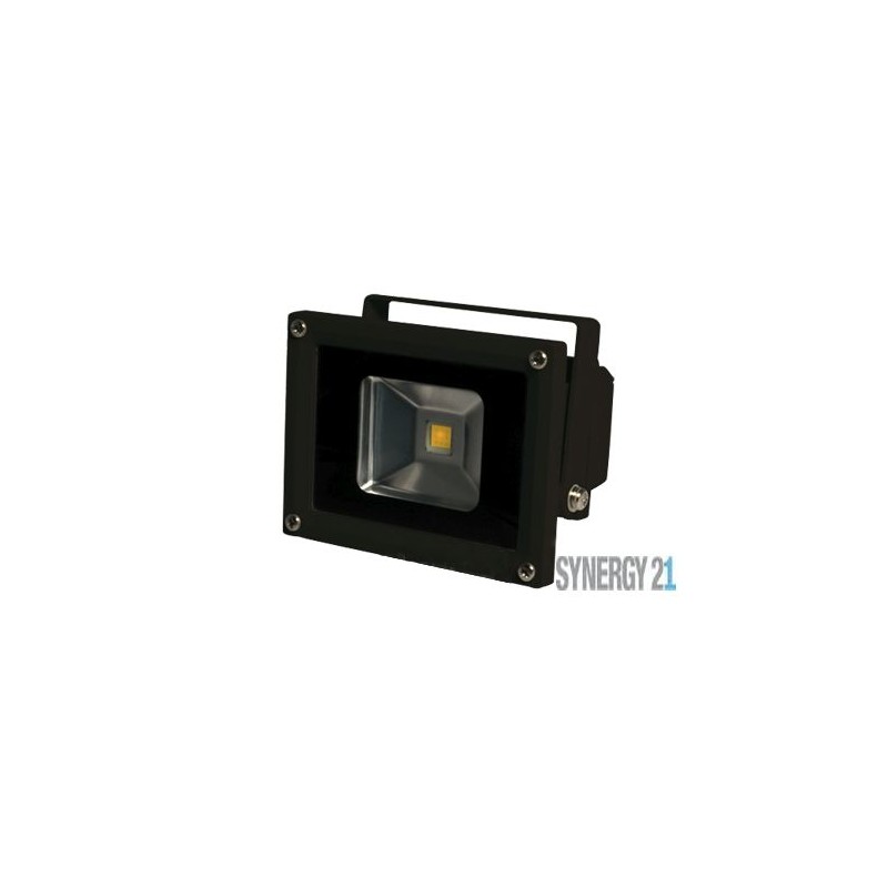 Synergy 21 LED Spot Outdoor Construction Spotlight 10W black housing - warm white V2 - 128108 - 1