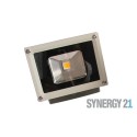 Synergy 21 LED Spot Outdoor Baustrahler 10W graues Gehäuse - blau V2 - 128109 - 1