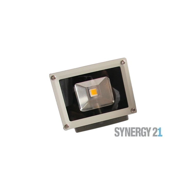 Synergy 21 LED Spot Outdoor Baustrahler 10W graues Gehäuse - blau V2 - 128109 - 1