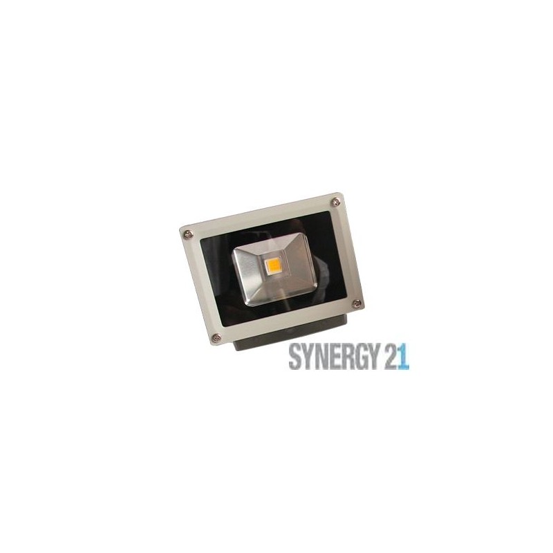 Synergy 21 LED Spot Outdoor Construction Spotlight 10W grey housing - warm white V2 - 128110 - 1