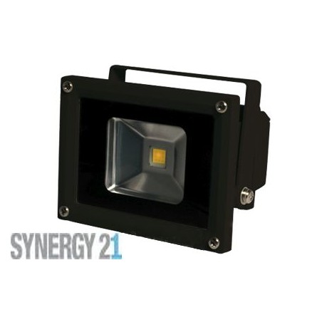 Synergy 21 LED Spot Outdoor Baustrahler 10W schwarzes Gehäuse - blau V2 - 128111 - 1